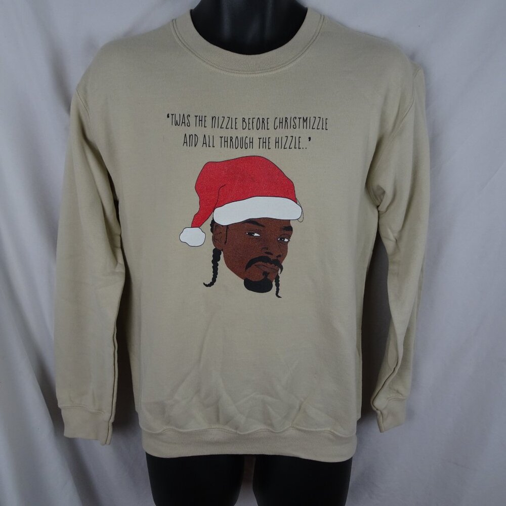 Gildan Christmas Snoop Dog Sweatshirt Size S